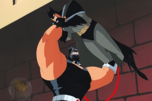 Batman and Bane (over head)