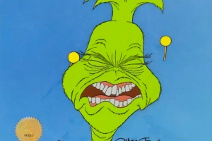 The Grinch Noise Noise original cel