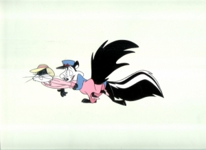 Pepe le Pew and Kitty