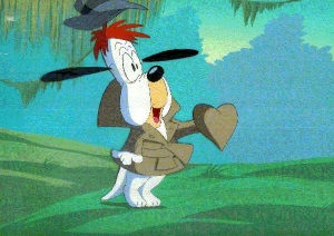Droopy with Heart