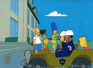 Simpsons Family military