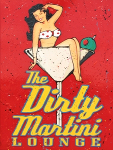 Dirty Martini - Small canvas