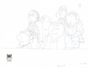 Peter, Lois and gang Star Wars