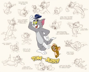 Tom & Jerry Model Sheet