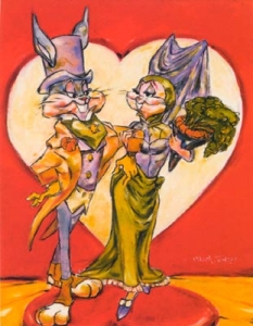 Love is in the Hare -canvas