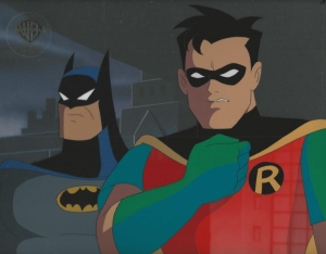 Batman and Robin on Original Background