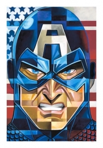 Captain American mini canvas