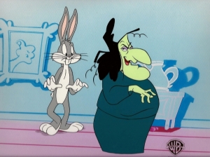 Witch Hazel and Bugs Bunny