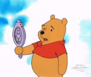 Winnie the Pooh with Mirror