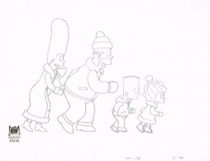 Simpsons skate