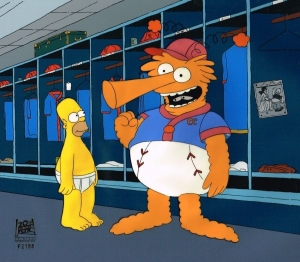 Homer Simpson with Capital City Goofball