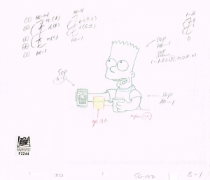 Bart with beer