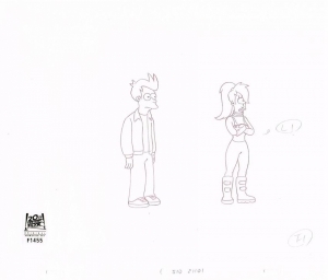 Fry and Leela