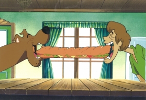 Scooby and Shaggy sandwich