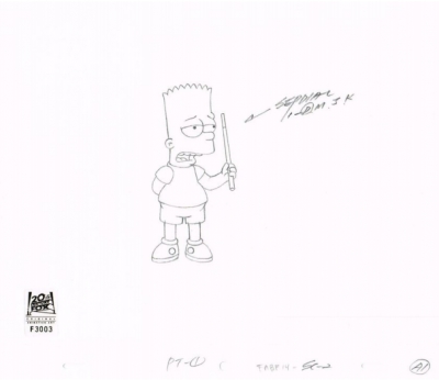 Bart Simpson with Wand