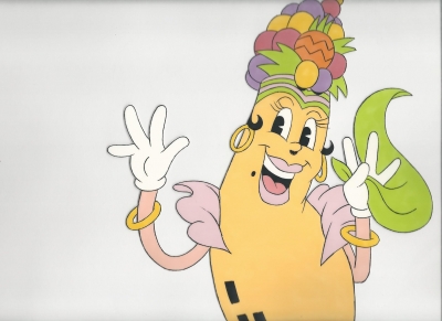Mrs. Peanuts as Chiquita Banana 