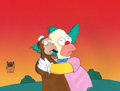 Krusty and Mr. Teeny