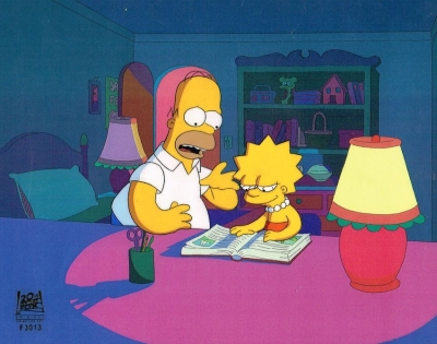 Homer and Lisa 3013