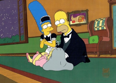 Homer and Marge Simpson 1057