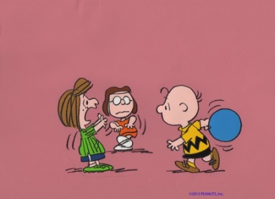 Charlie Brown bowling