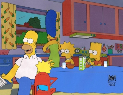 The Simpsons Kitchen Original Background