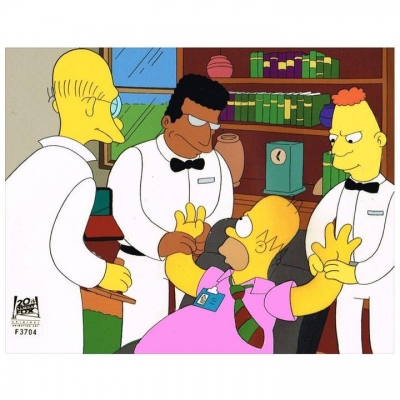 Homer Simpson insane with doctors ll