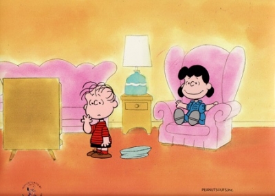 Linus and Lucy chair
