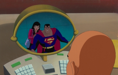 Superman and Lois Lane mirror
