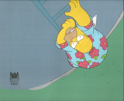 Homer Simpson climbs 