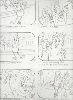 Mr. Peanuts Storyboard
