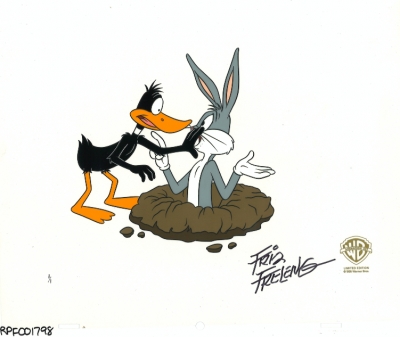 Bugs Bunny and Daffy Duck 1 of 1 original