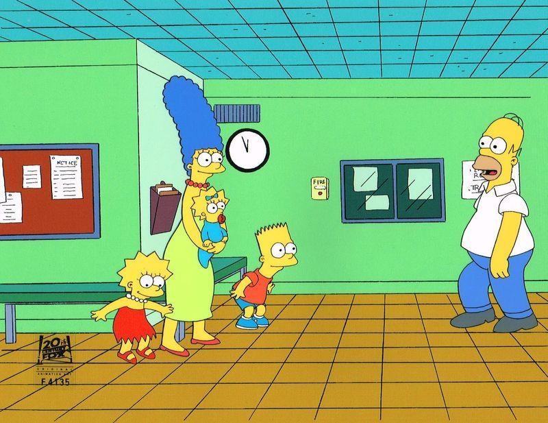 simpsons whole family