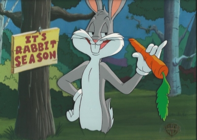 Bugs Bunny holding Carrot 9997