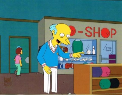Mr. Burns bowling CABF18