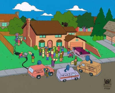 Simpsons House Original Background 2F06