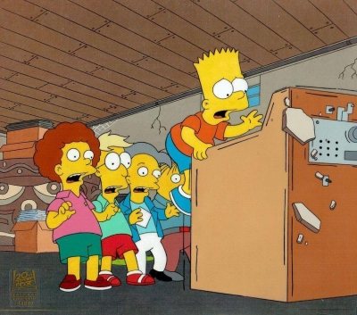 Bart with kids