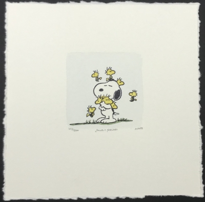 The Peanuts Snoopy and Woodstock - Friends
