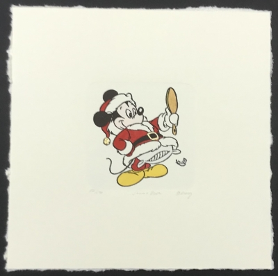 Disney Mickey Mouse as Santa
