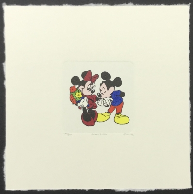 Disney Mickey and Minnie Mouse - Flowers