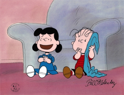 Lucy and Linus blanket