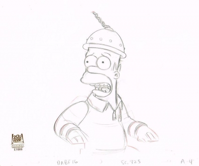 Homer Simpson electric