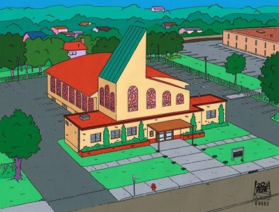 The Simpsons Original Background Hurricane Neddy