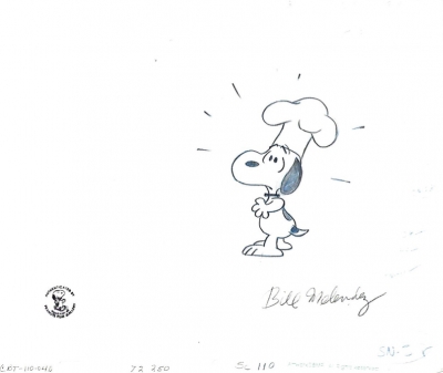 Snoopy chef shock
