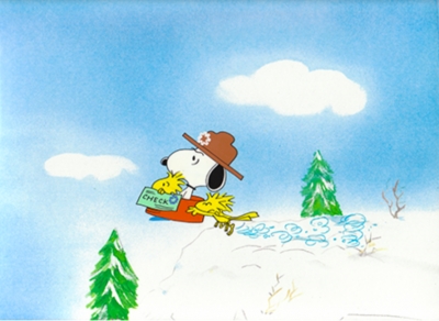 Snoopy Ranger with Woodstock