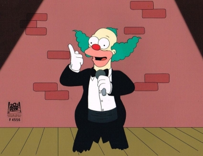 Krusty the Clown on stage 1