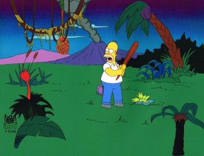Homer Simpson Treehouse of Horror V *SOLD*