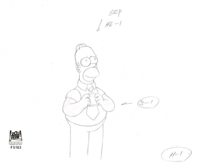 Homer Simpson Deep Space Homer