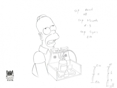 Homer with experiment *SOLD*