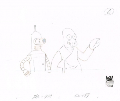 *SOLD* Bender and Zoidberg 4868