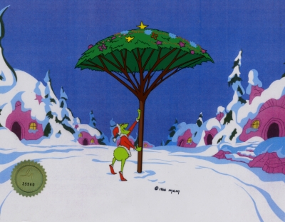 * SOLD* The Grinch takes the tree